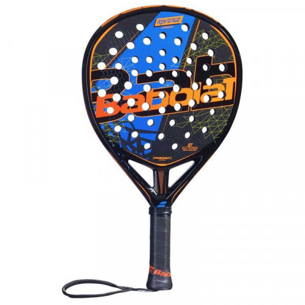 Padel racket Babolat Revenge Carbon - black/blue