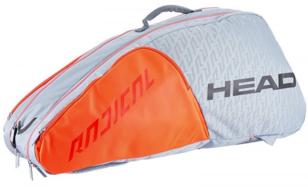 Тенис чанта Head Radical 9R Supercombi - grey/orange
