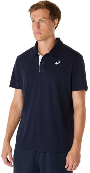 Men's Polo T-shirt Asics Court - Blue