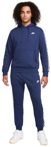 Męski dres Nike Club Fleece Casual Hoodie - Niebieski