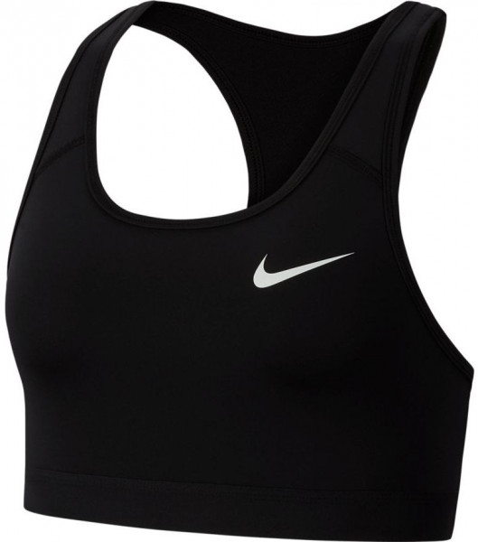 Büstenhalter Nike Dri-Fit Swoosh Band Bra Non Pad - black/black/white