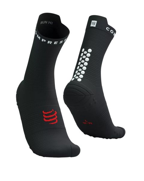 Ponožky Compressport Pro Racing v4.0 Run High 1P - Čierny