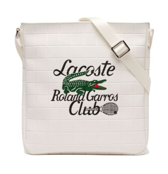  Lacoste Women’s Roland Garros Edition Shoulder Bag - Bílý