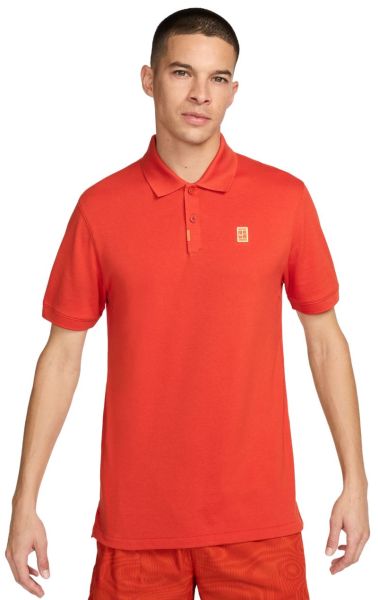 Мъжка тениска с якичка Nike Polo Dri-Fit Heritage Slim2 - rust factor