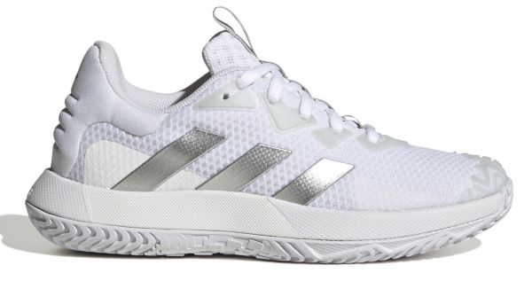 Naiste tennisejalatsid Adidas SoleMatch Control W - footwear white/silver matte/grey one
