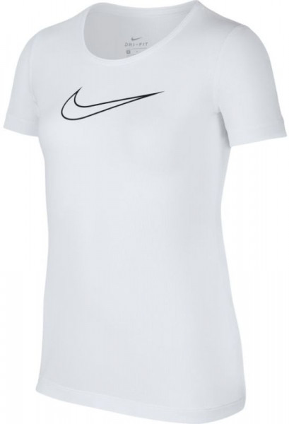  Nike Pro SS Top - white