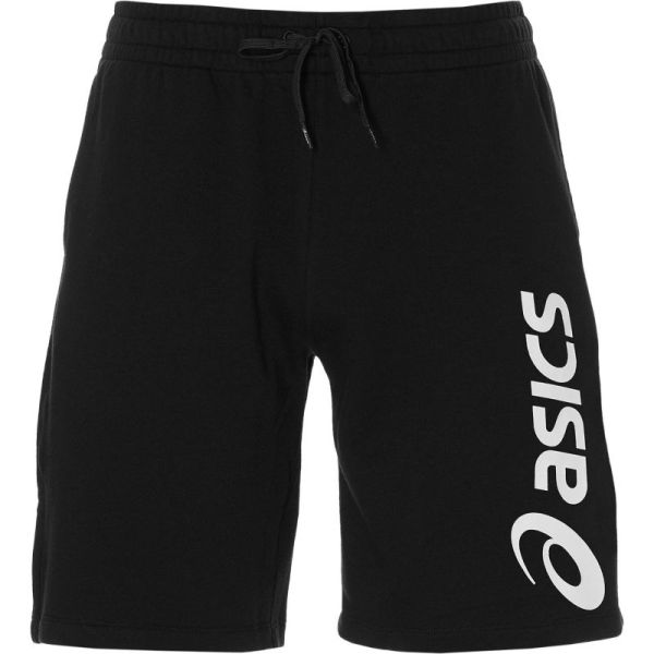 Męskie spodenki tenisowe Asics Big Logo Sweat Short - performance black/brilliant white