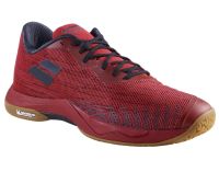 Pánská obuv na badminton/squash Babolat Shadow Spirit 2 - black/poppy red