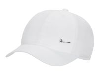 Tennismütze Nike Dri-Fit Club Unstructured Metal Swoosh Youth Cap - white
