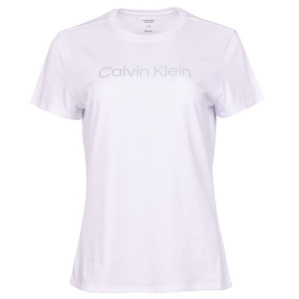 Women's T-shirt Calvin Klein PW SS T-shirt - bright white | Tennis Zone |  Tennis Shop
