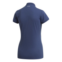 Polo krekli sievietēm Adidas W Club 3 Stripes Polo - tech indigo/matte silver Polo krekli sievietēm Adidas W Club 3 Stripes Polo - tech indigo/matte silver