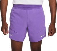 Pánské tenisové kraťasy Nike Court Dri-Fit Advantage Short 7in Rafa - action grape/yellow strike/white