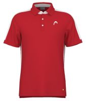 Herren Tennispoloshirt Head Slice Polo Shirt - red