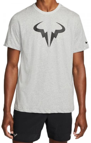 T-krekls vīriešiem Nike Court Dri-Fit Tee Rafa M - dk grey heather/black