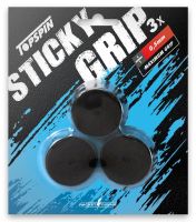 Viršutinės koto apvijos Topspin Sticky Grip 3P - black