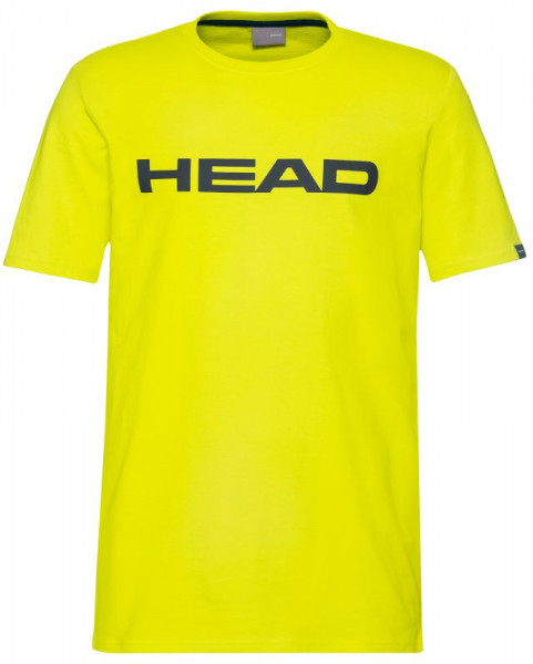 Fiú póló Head Club Ivan T-Shirt JR - yellow/dark blue