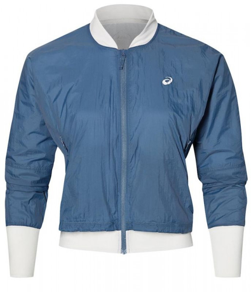 Sweat de tennis pour femmes Asics Women Tennis Jacket - azure