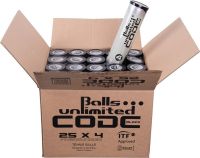 Karton piłek tenisowych Balls Unlimited Black Code 25 x 4B