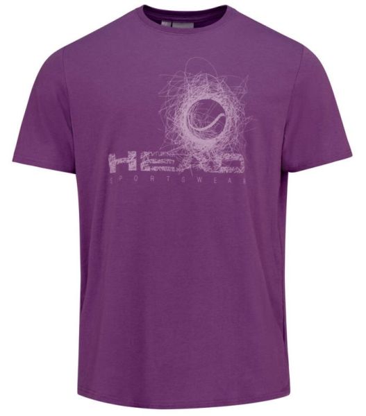 Мъжка тениска Head Vision T-Shirt - lilac