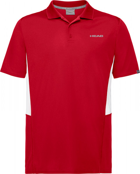 Męskie polo tenisowe Head Club Tech Polo Shirt M - red