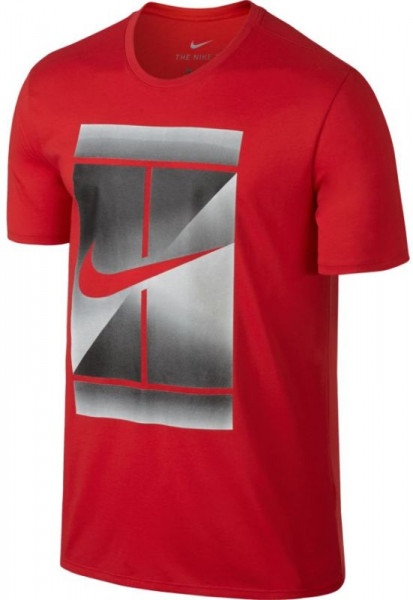  Nike Dry DBL Tee - light fusion red