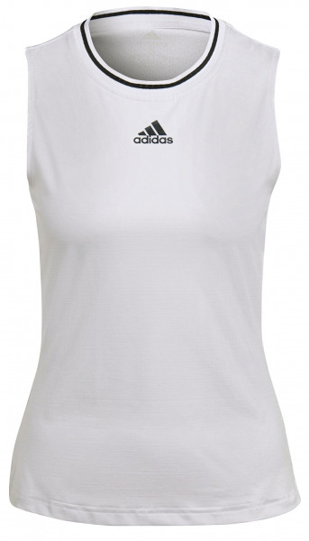 Damen Tennistop Adidas Match Tank Top W - white/black