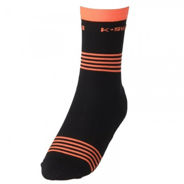 Čarape za tenis K-Swiss Men Performance Socks 1P- black