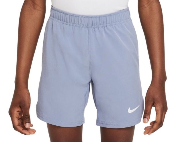 Pantaloni scurți băieți Nike Boys Court Flex Ace Short - ashen slate/ashen slate/white
