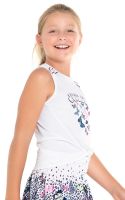 Dievčenské tričká Lucky in Love Novelty Print Just Fly Tank - multicolor Dievčenské tričká Lucky in Love Novelty Print Just Fly Tank - multicolor