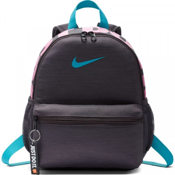  Nike Youth Brasilia JDI Mini Backpack - thunder grey/thunder grey/teal nebula