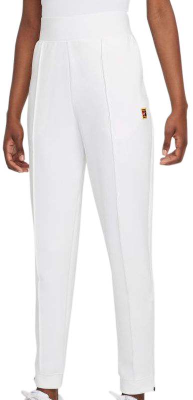Nike Women's Dri-FIT Heritage Knit Pants (White)