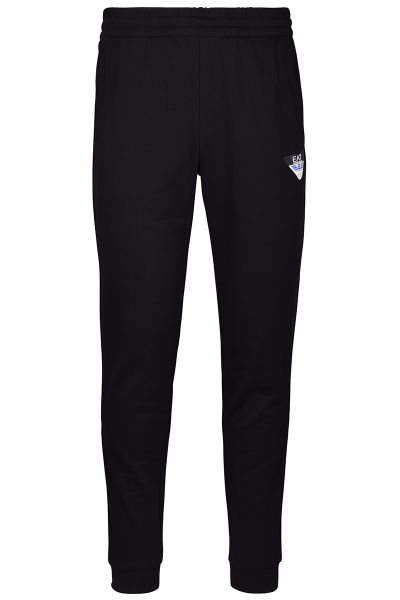 Pantalons de tennis pour hommes EA7 Man Jersey Trouser - black