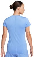 Tenisa T-krekls sievietēm Nike One Dri-Fit Short Sleeve Slim Top - polar/white Tenisa T-krekls sievietēm Nike One Dri-Fit Short Sleeve Slim Top - polar/white