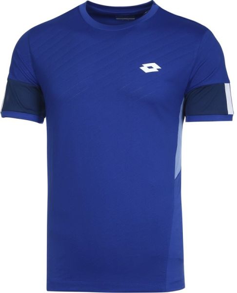T-shirt pour hommes Lotto Tech I - D1 T-Shirt - royal gem