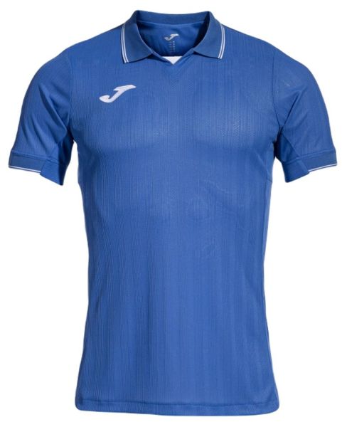 Polo de tennis pour hommes Joma Fit One Short Sleeve T-Shirt - Bleu
