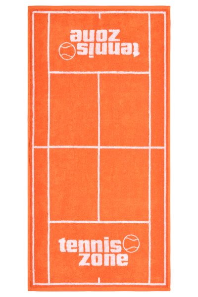 Towel Tennis Zone Towel Court&Logo - Orange