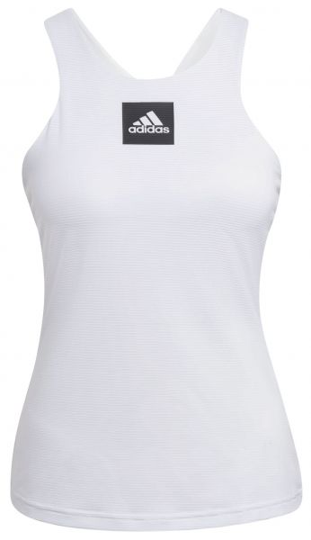 Marškinėliai moterims Adidas Paris Tennis Y-Tank Top W - white/black