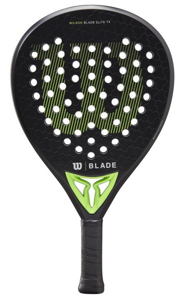 Padel reket Wilson Blade Elite TX V2 Paddle 2 - black/green