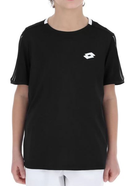 Koszulka chłopięca Lotto Squadra B II Tee PL - all black