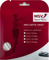 Tenisz húr MSV Hepta Twist (12 m) - white