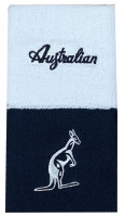 Asciugamano da tennis Australian Wristband H8 2P- blu/bianco