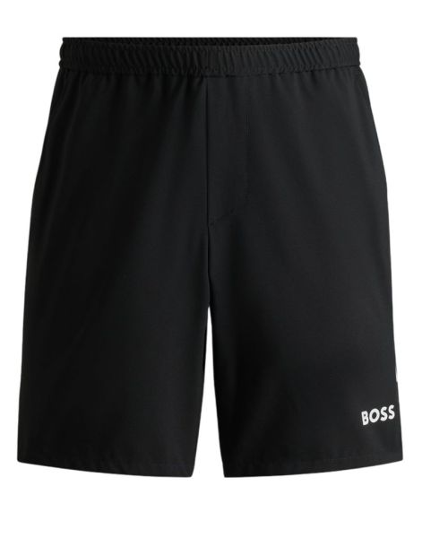 Shorts de tennis pour hommes BOSS x Matteo Berrettini Tennis Spotlight - Noir