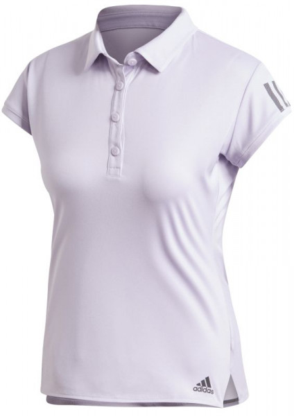 Ženski teniski polo majica Adidas Club 3-Stripes Polo W - purple tint/grey six