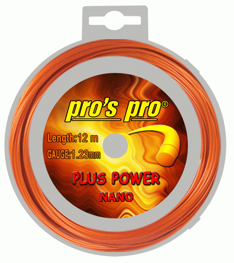 Cordaje de tenis Pro's Pro Plus Power (12 m)