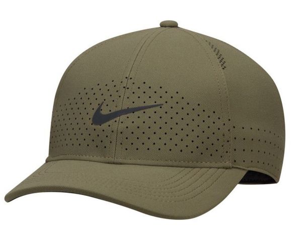 Tennismütze Nike Dry Aerobill Legacy 91 Cap - medium olive/black