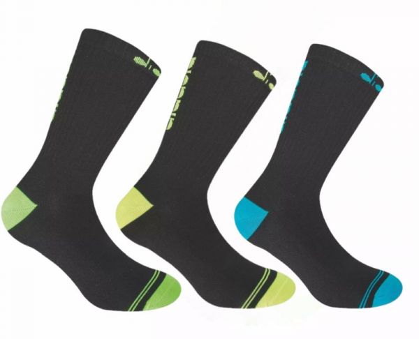 Teniso kojinės Diadora Unisex Socks Multisport 3P - shock black