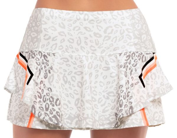 Ženska teniska suknja Lucky in Love Animal Instinct Animal Instinct Skirt - orange glow