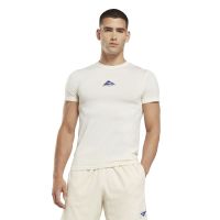 Teniso marškinėliai vyrams Reebok Les Mills Myoknit Tee - classic white Teniso marškinėliai vyrams Reebok Les Mills Myoknit Tee - classic white