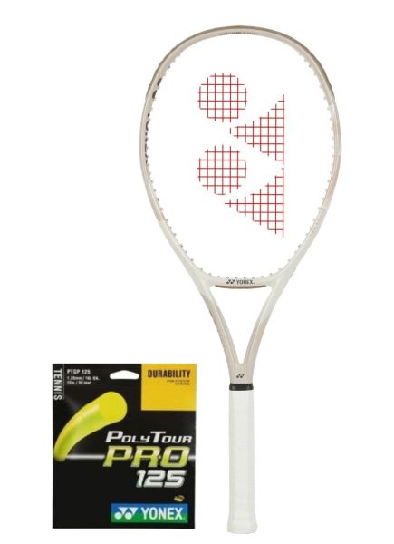 Raqueta de tenis Adulto Yonex Vcore 100 (300g) + cordaje