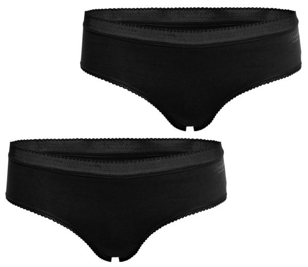 Women's panties Björn Borg Core Hipster 2P - black